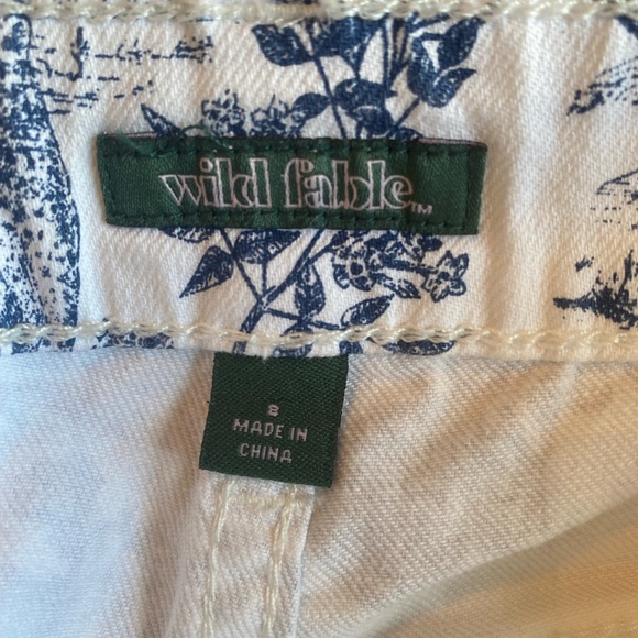 Wild Fable White with Desert Print Skinny Jeans - Picture 11 of 13